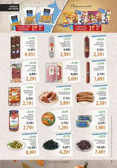 Преглед на Лекси брошура - Офертите са валидни от 28.10.2026 | Страница: 3 | Продукти: Пица, Картофи, Масло, Риба тон