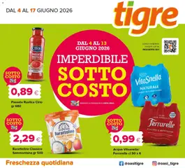 Anteprima del volantino Tigros volantino Abruzzo, Marche valido a partire dal 04.06.2026