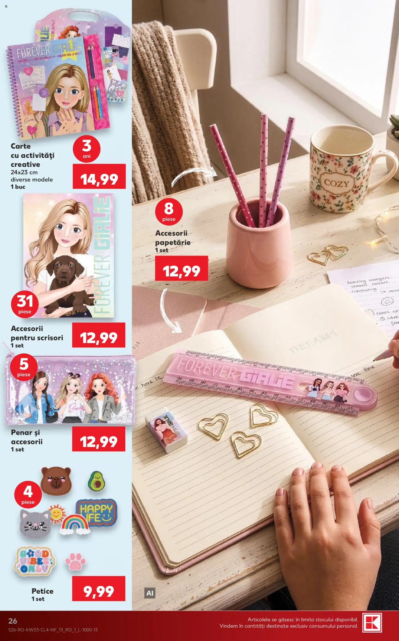 Noul catalog Kaufland – valabil de la 12.08.2026 | Pagină: 26 | Produse: Creative