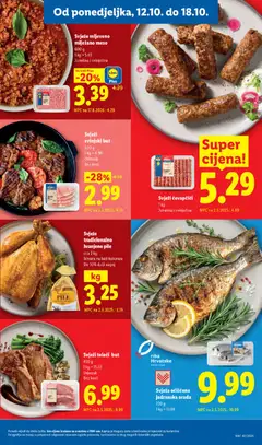 Svježi teleći but, 450 g Odrezak Bez kosti - Pregled kataloga iz trgovine Lidl, vrijedi od 12.10.2026 | Stranica: 7