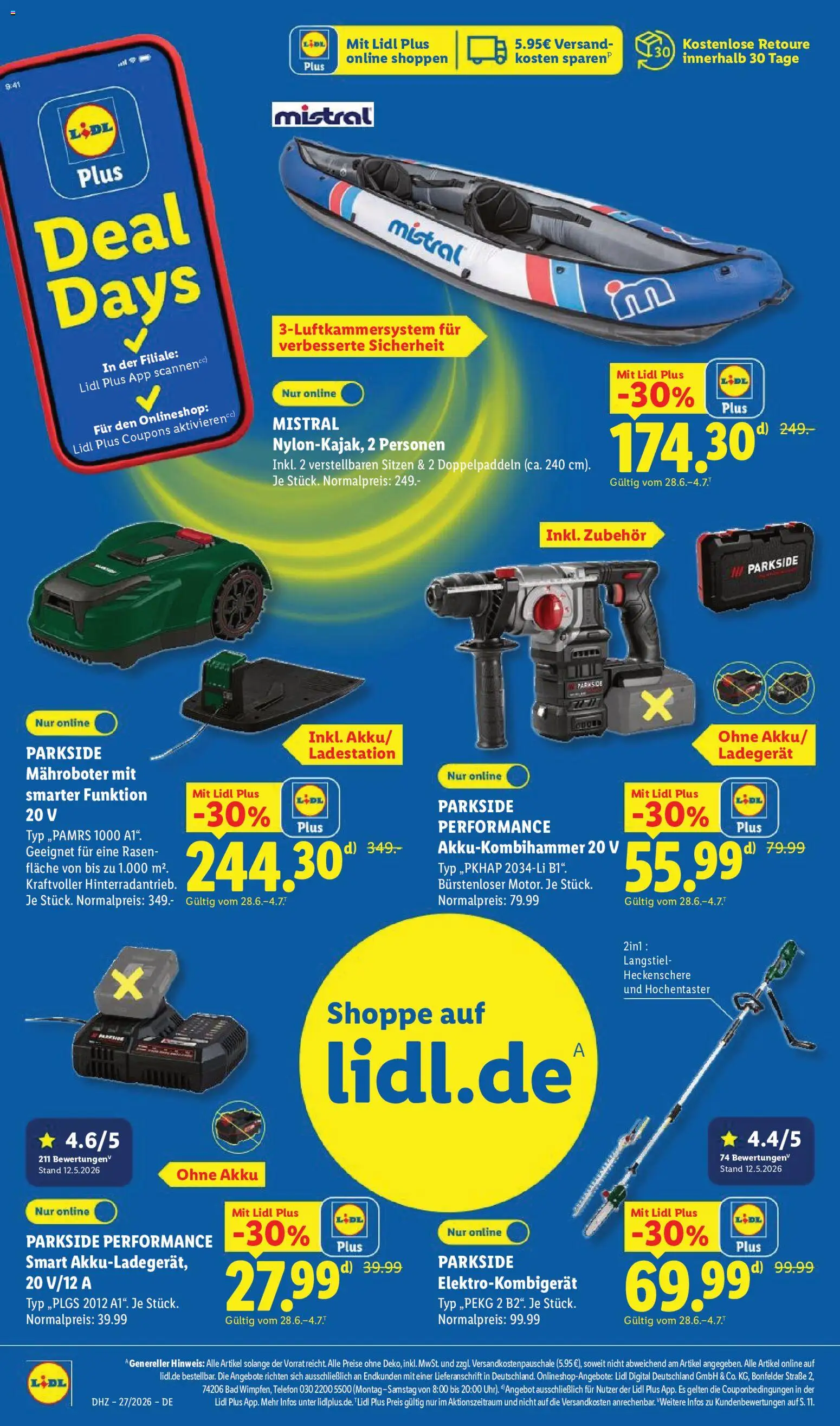 Lidl Prospekt | 29.06.2026 | Wie erhält man einen begrenzten Rabatt? | Deutschland