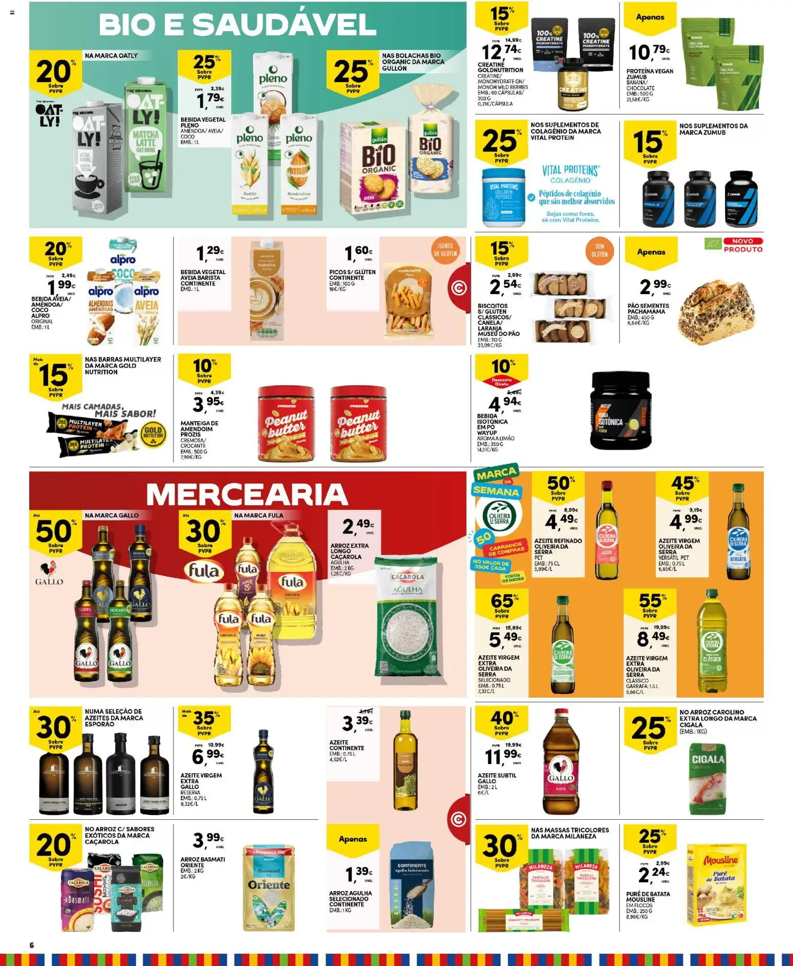 Continente Madeira │ válido de 21.04.2026 | Página: 6 | Produtos: Batata, Arroz basmati, Manteiga, Proteina