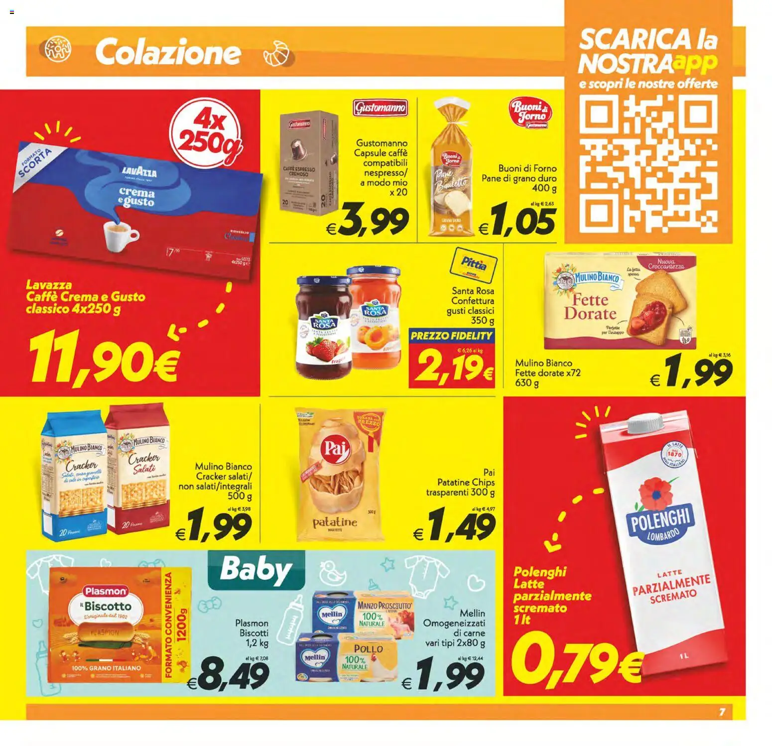 Volantino SuperConveniente del 13/10/2026 | Pagina: 7 | Prodotti: Pollo, Patatine, Cracker, Forno