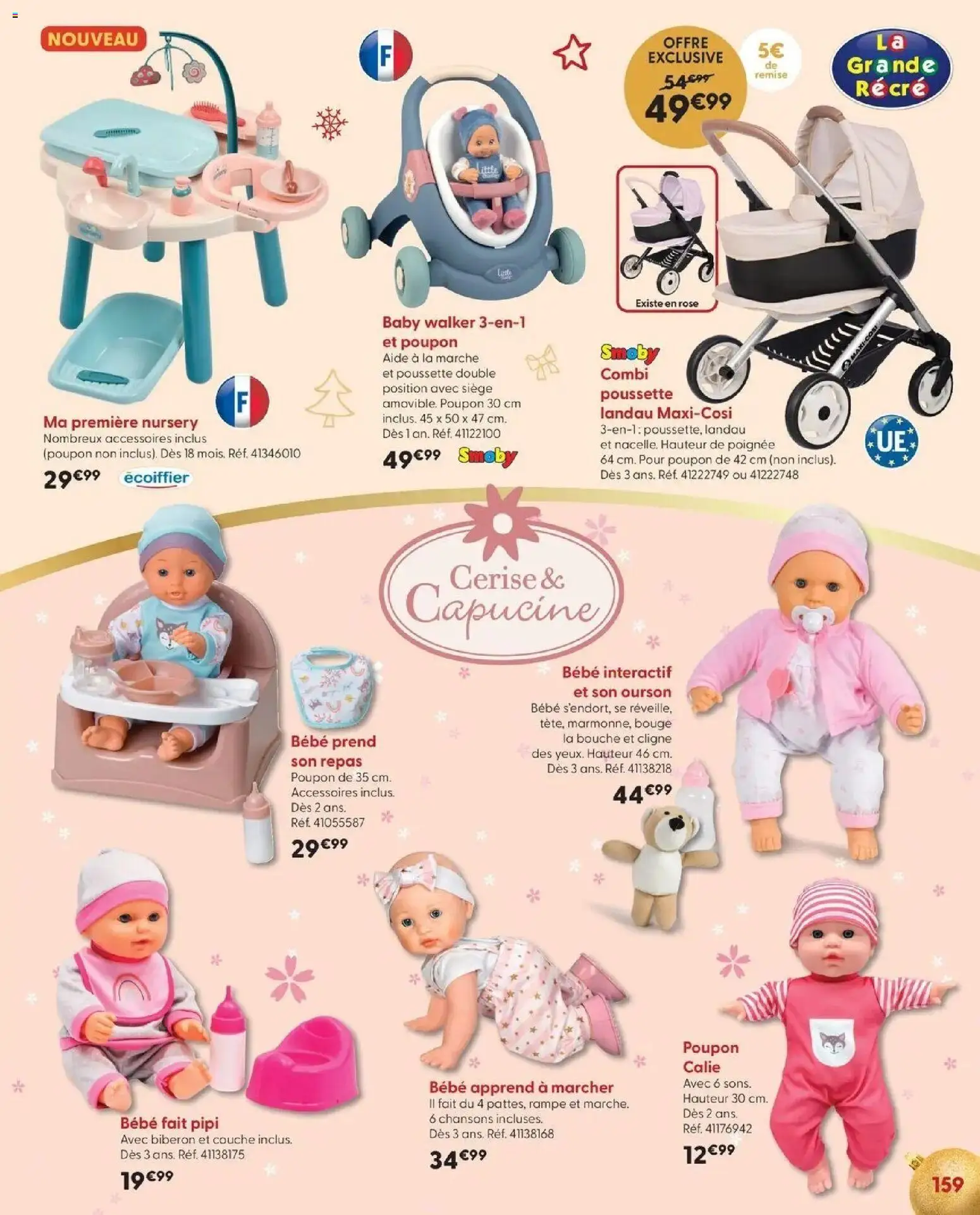 La Grande Récré - LE NOËL DE TOUTES LES PASSIONS à partir du 14/10/2026 - promo en ligne | Page: 159 | Produits: Biberon, Cerise