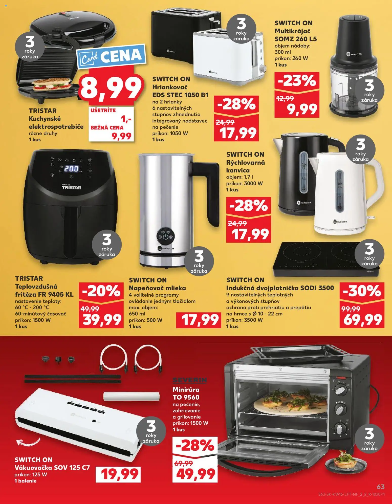 Kaufland SK akciós ujság - amely érvényes a következő dátumtól: 16.04.2026 | Oldal: 63