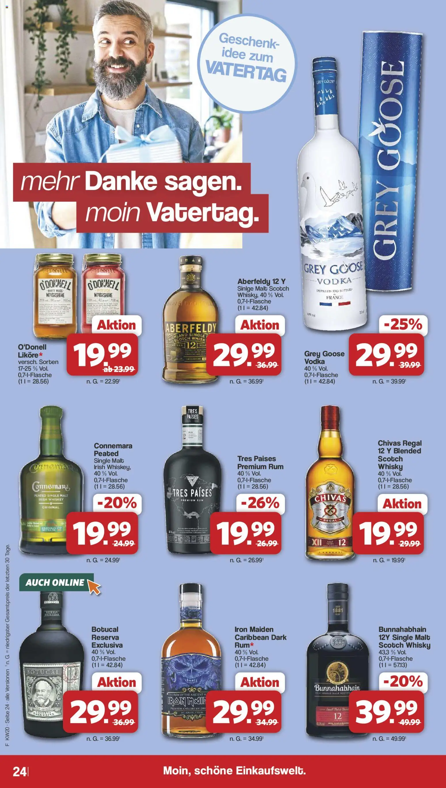 Famila Nordwest Prospekt 	 – gültig ab 11.05.2026 | Seite: 24 | Produkte: Whisky, Regal, Rum, Whiskey