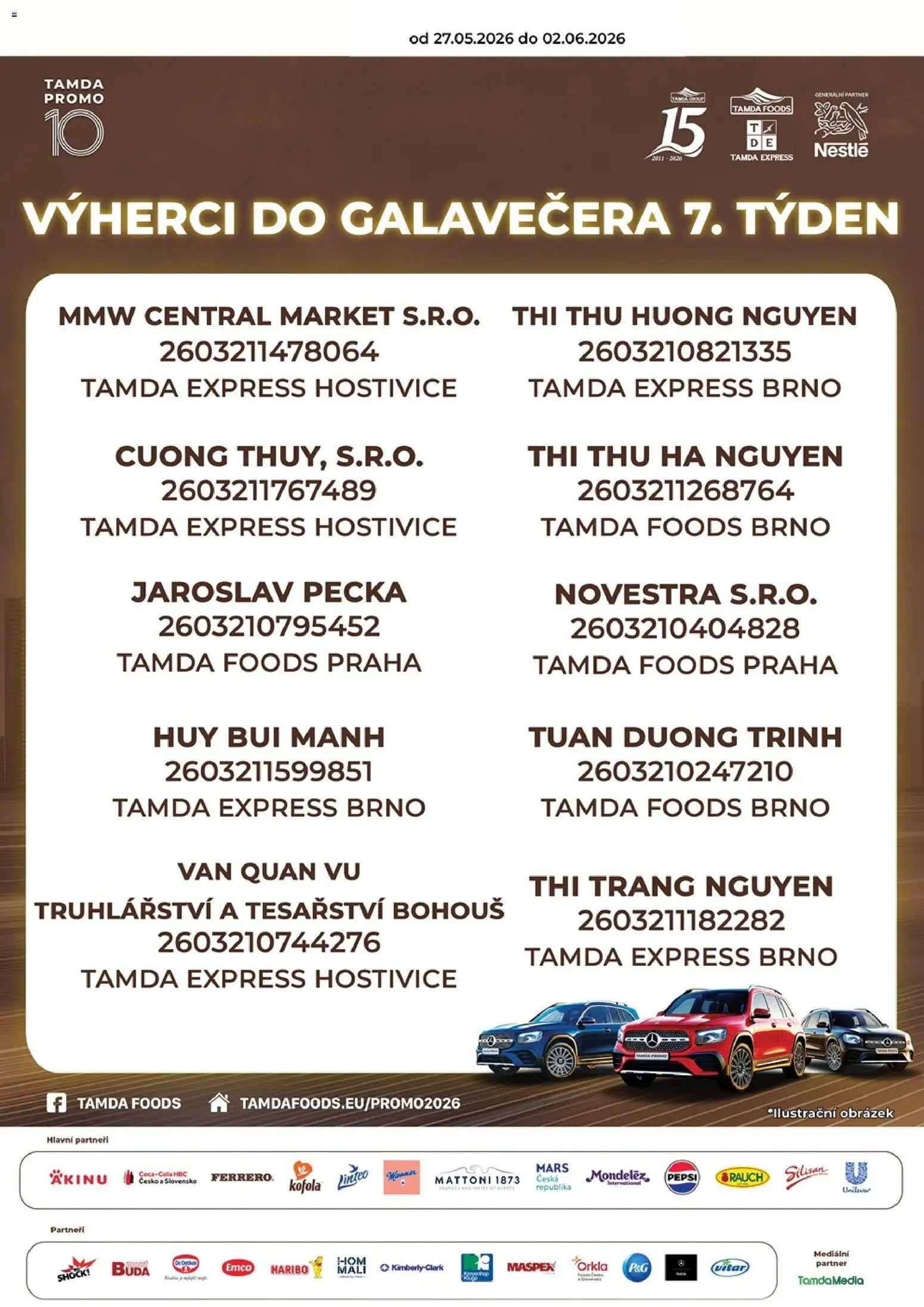 Tamda Foods leták od 27.05.2026 | Strana: 3 | Produkty: Mattoni, Haribo, Pepsi, Kofola