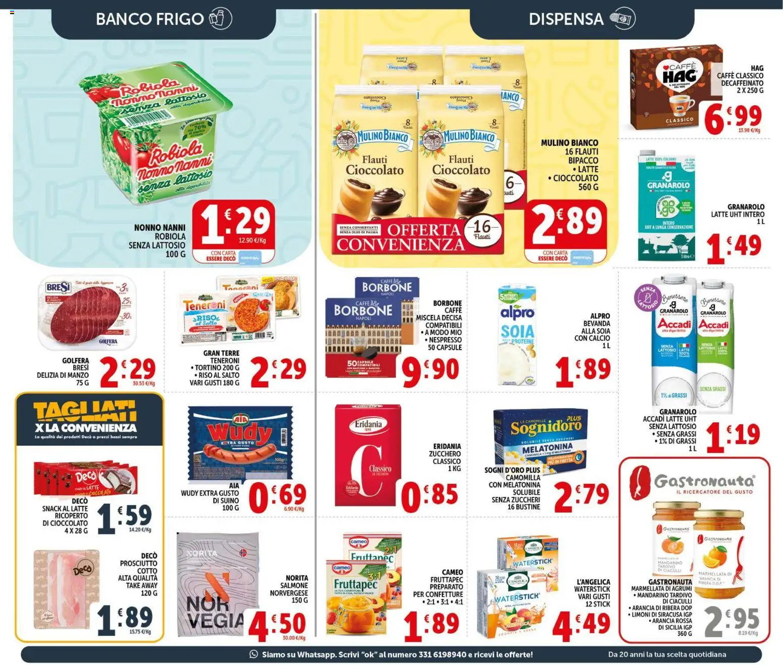 Volantino Decò del 29.05.2026 | Pagina: 13 | Prodotti: Salmone, Zucchero, Agrumi, Marmellata