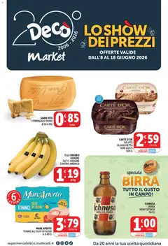 Anteprima del volantino Decò volantino Market Puglia valido a partire dal 08.06.2026