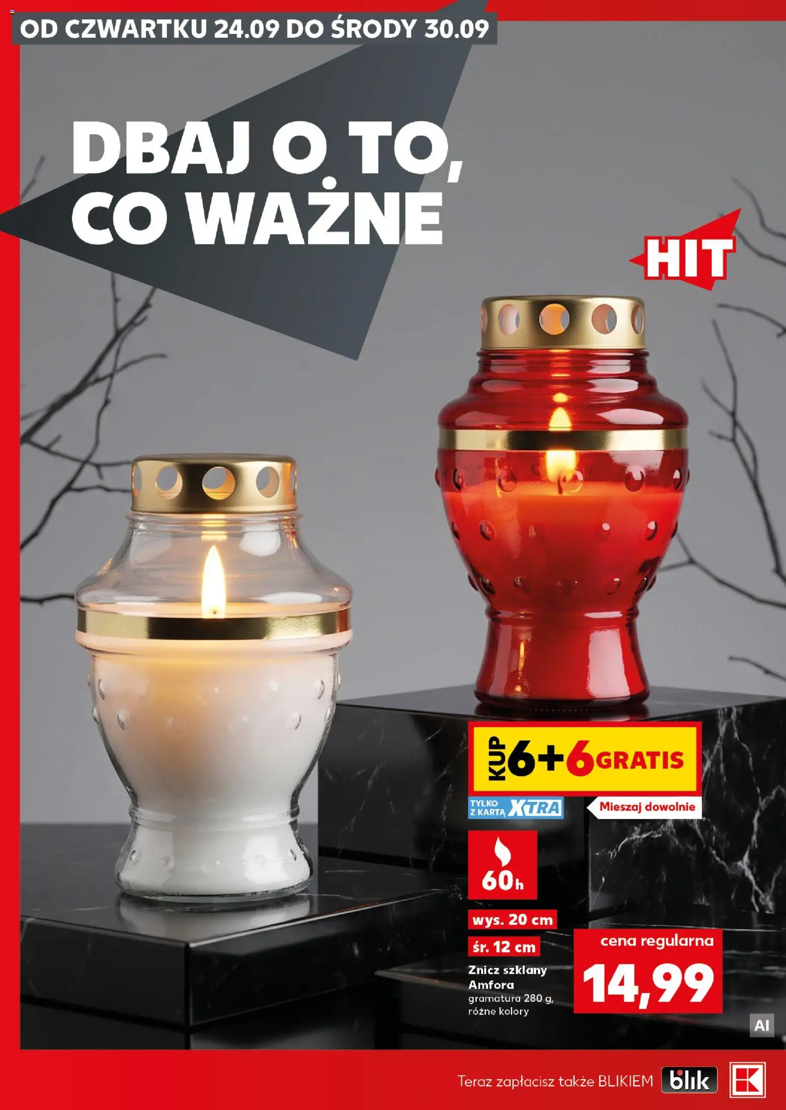 Kaufland Polsko leták - Katalog znicze od 24.09.2026 | Strana: 10