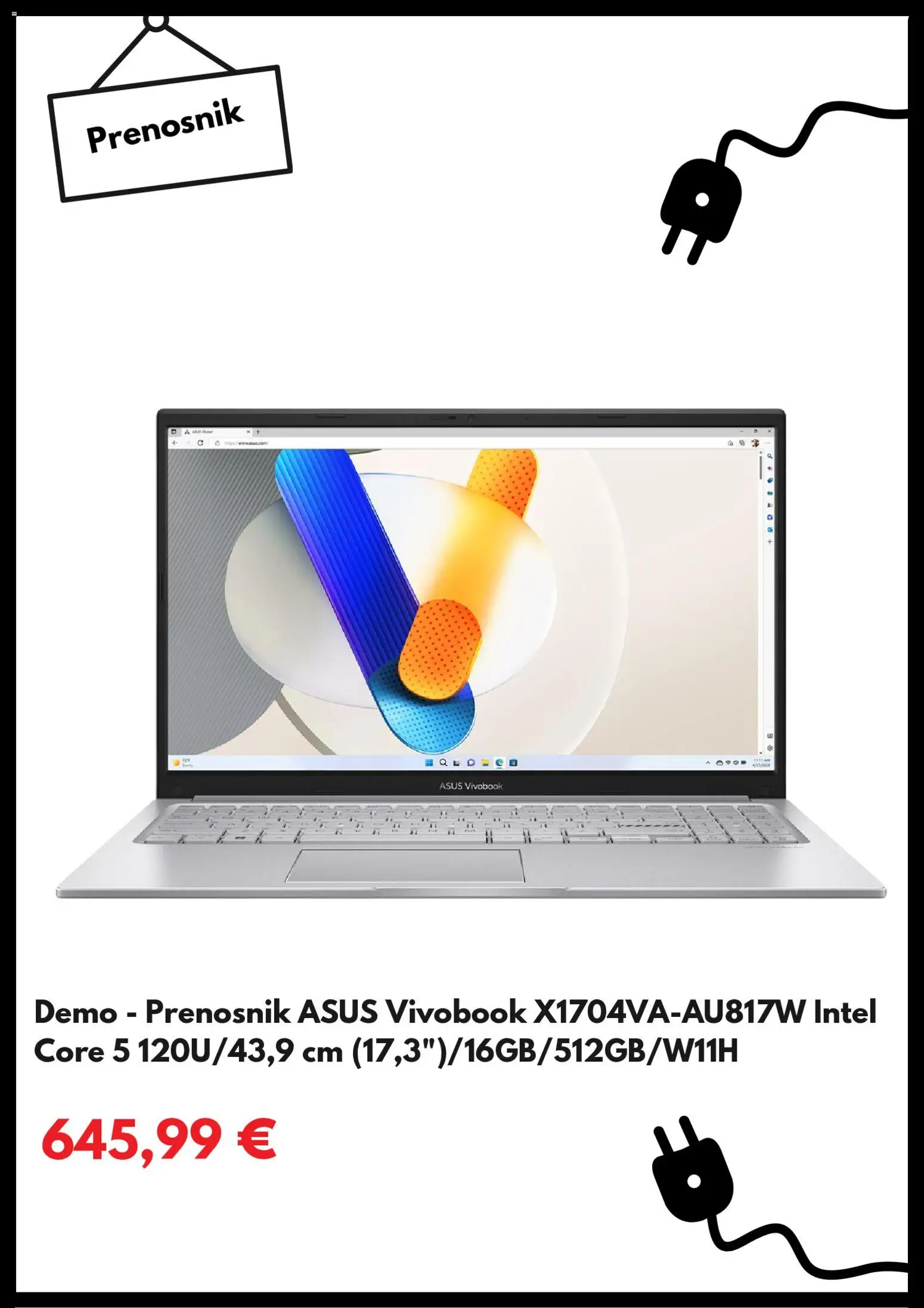 Novi Big Bang katalog ponudbe – veljaven od 01.08.2026 | Stran: 2 | Izdelki: Prenosnik