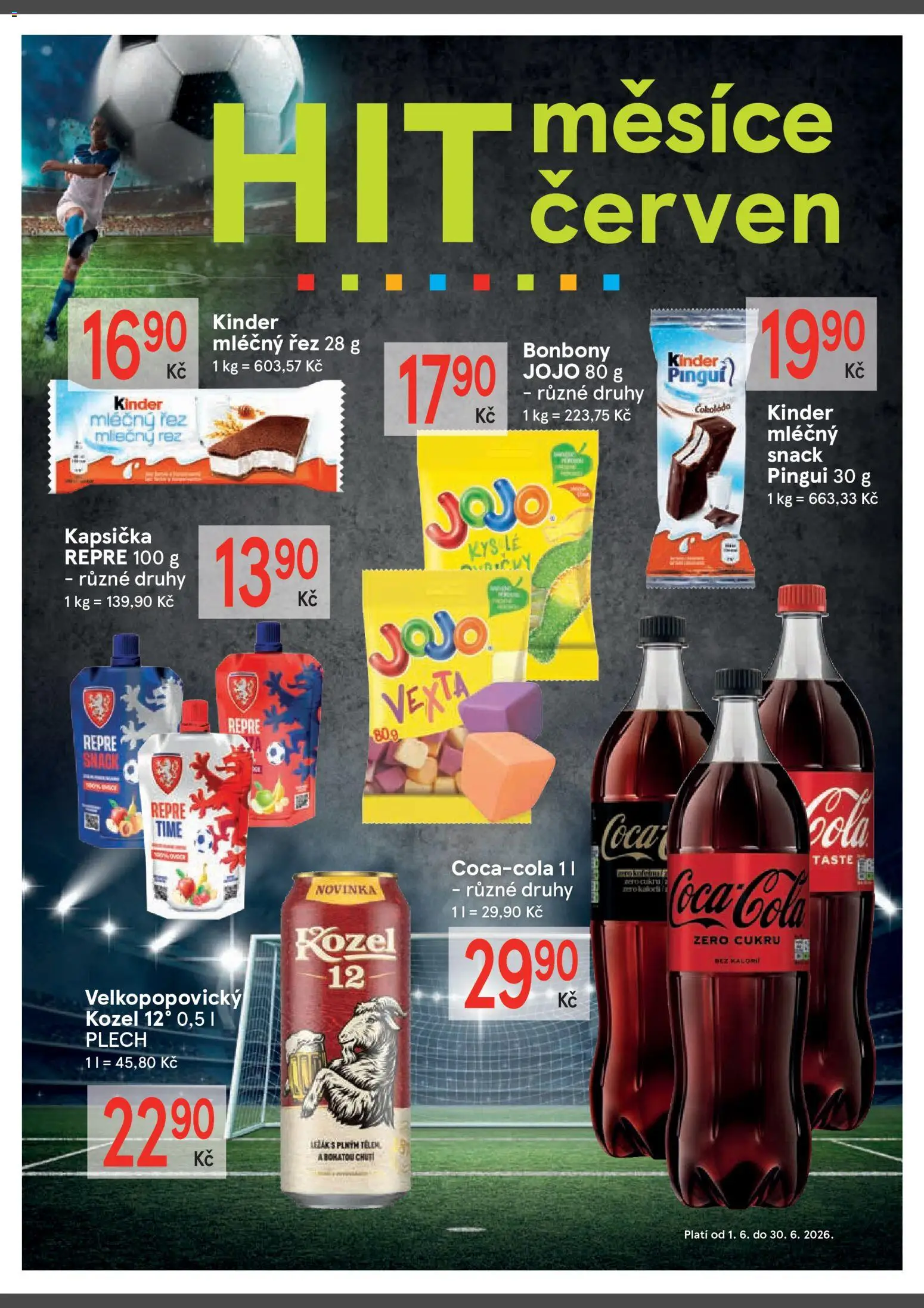 Žabka leták od 20.05.2026 | Strana: 3 | Produkty: Bonbóny, Kozel, Plech, Kinder