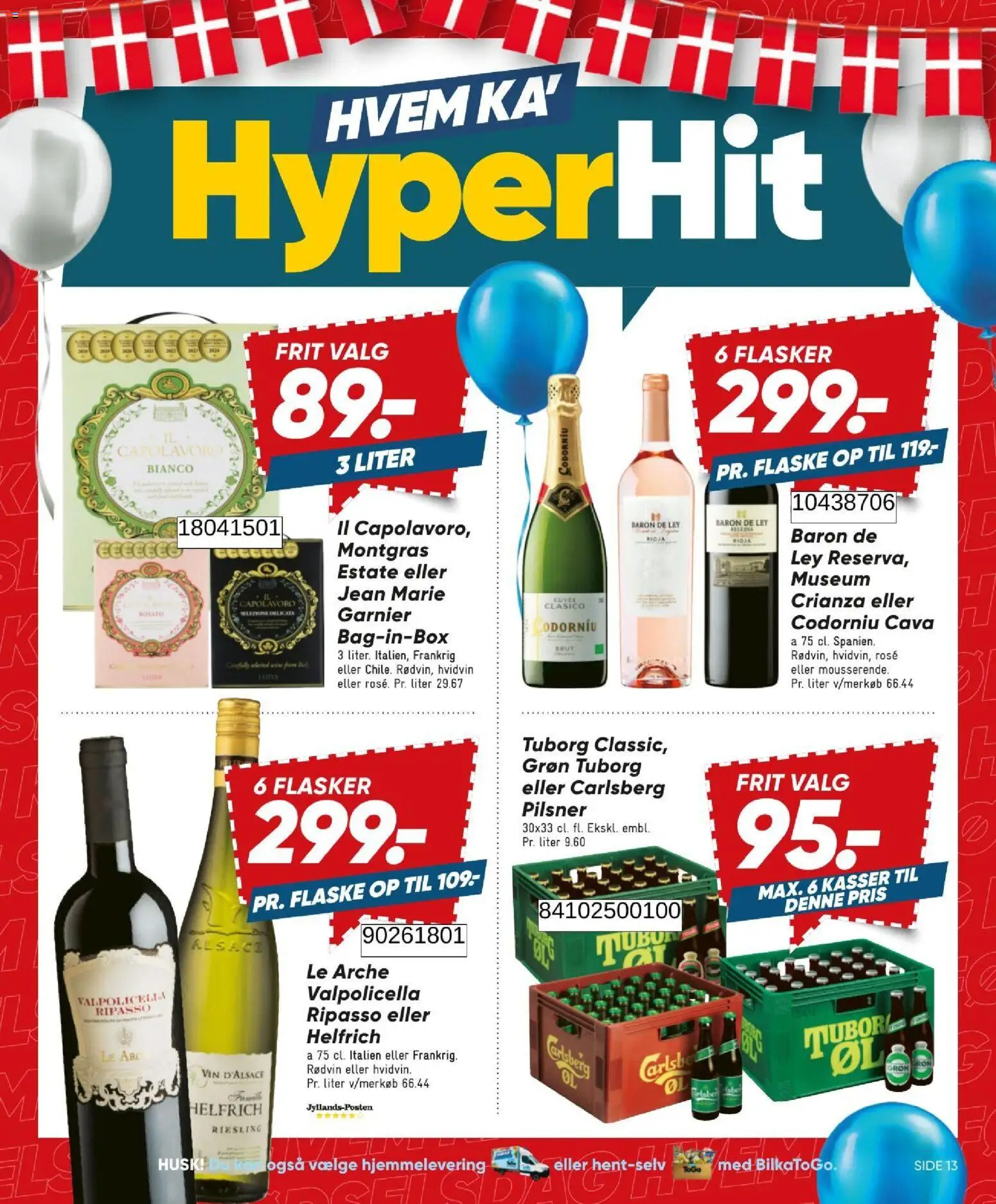 Bilka tilbudsavis – gyldig fra 31/07/2026 | Side: 13 | Produkter: Vin