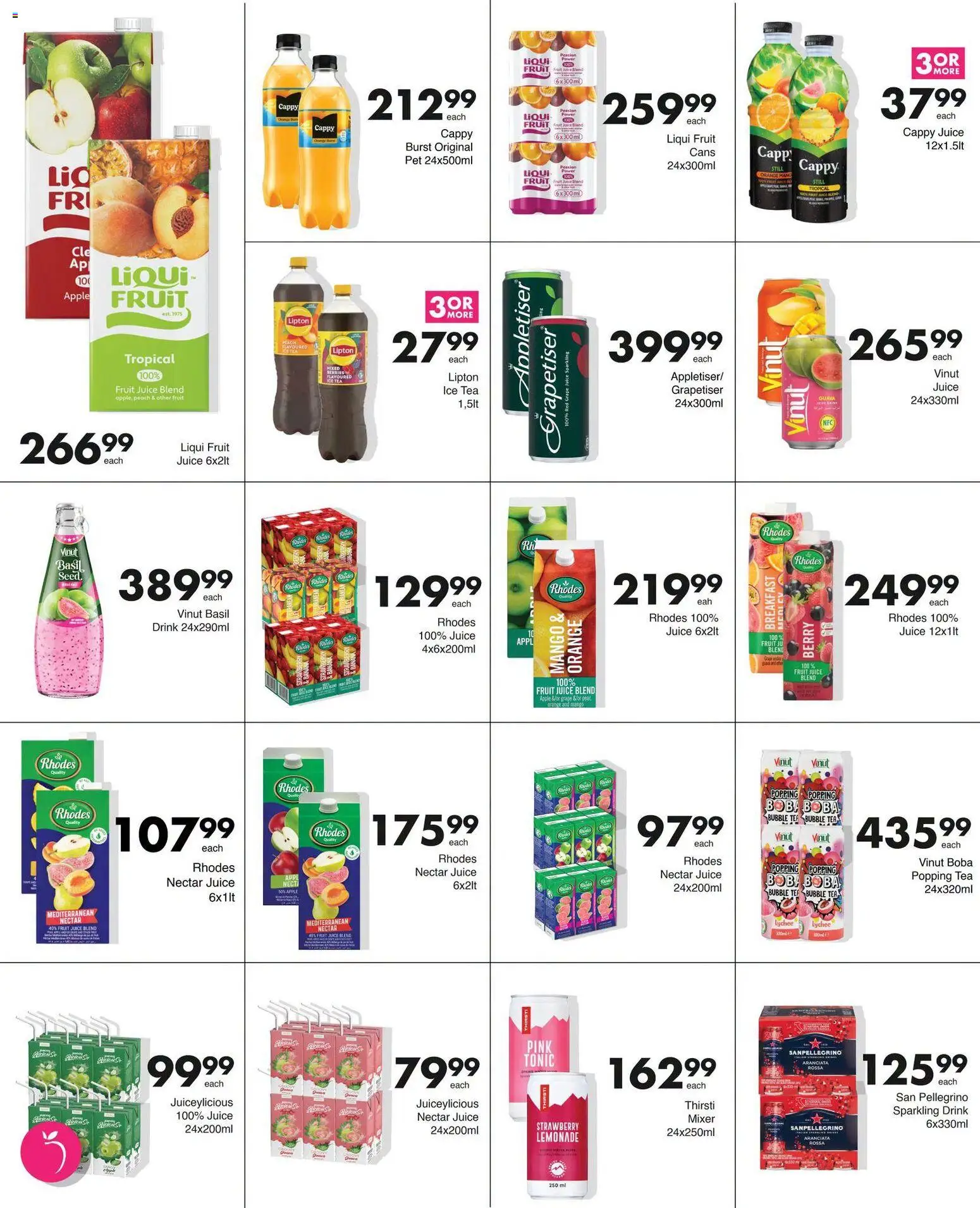 New Save catalogue – valid from 17/08/2026 | Page: 20 | Products: Juice, Tea, Fruit, Mango