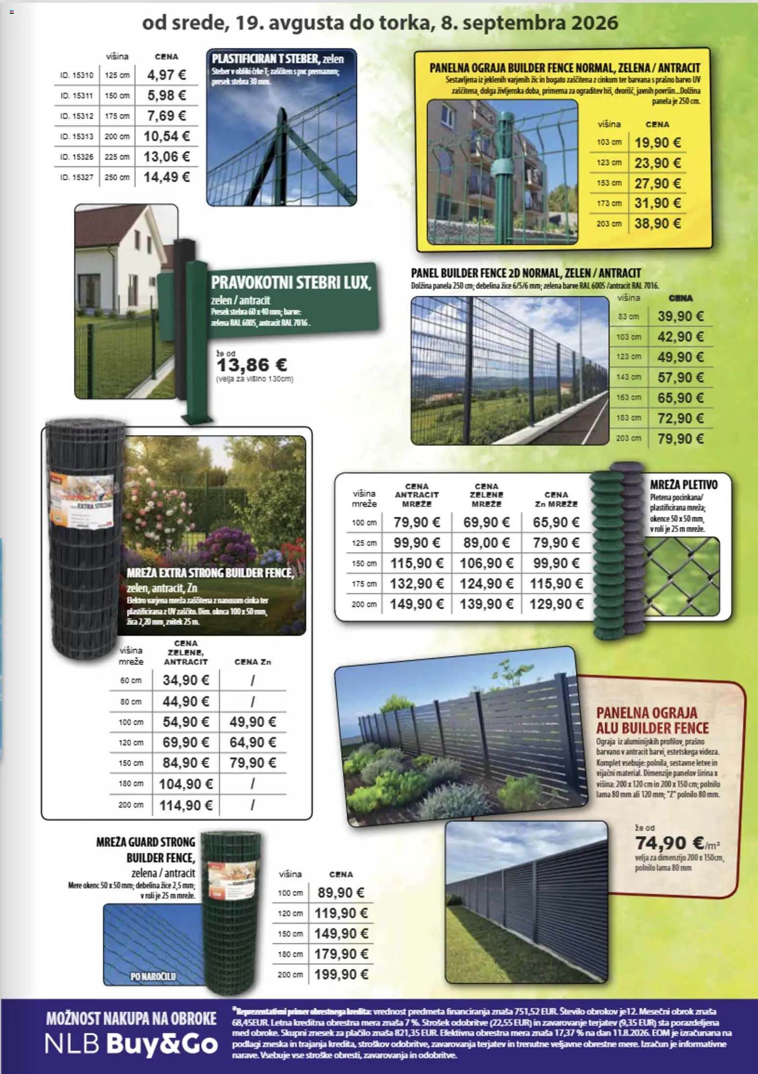 Novi Živex katalog ponudbe – veljaven od 19.08.2026 | Stran: 3
