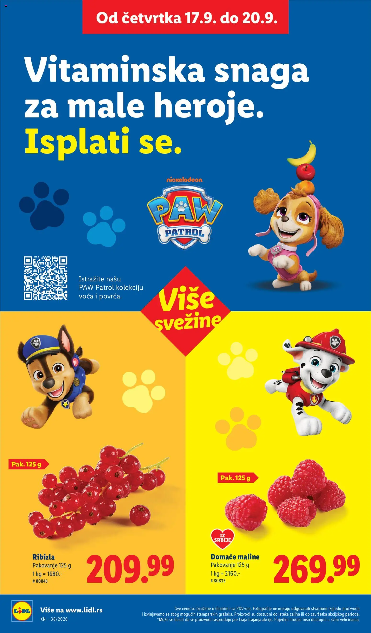 Lidl katalog - važi od 17.09.2026 | Strana: 18