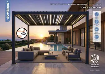 Pré-visualização Espaço Casa folheto Ar Livre 2026 válido de 07/03/2026 | Página: 240 | Produtos: Sombras