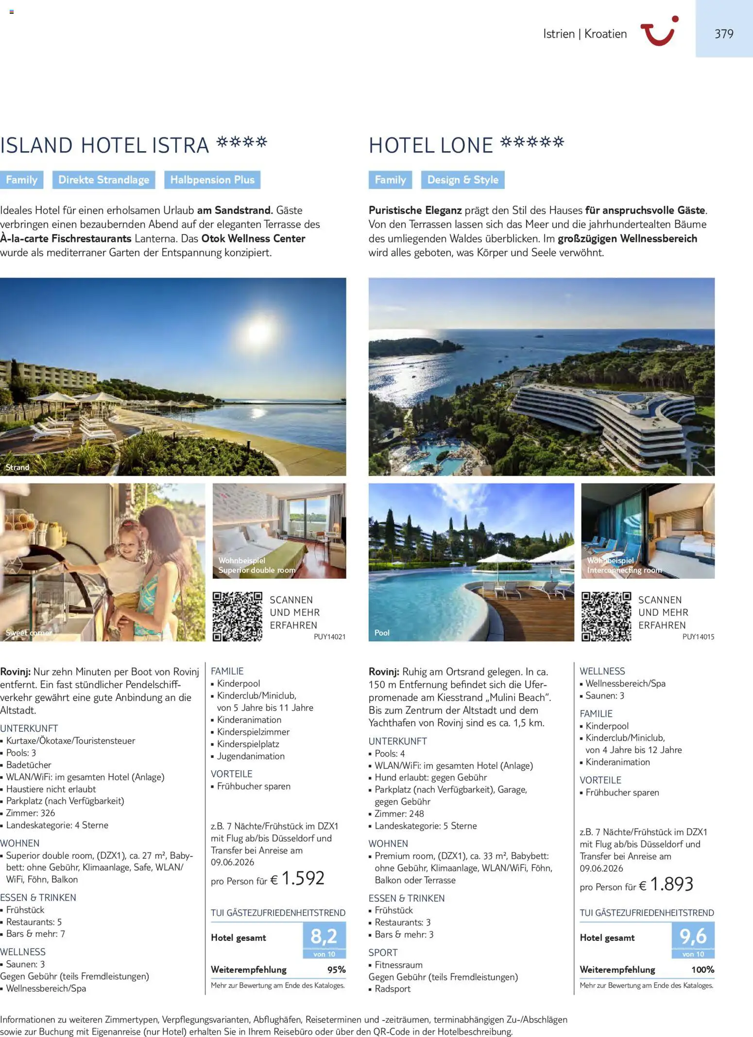 TUI Prospekt Südeuropa & Nordafrika 2026/27 – gültig ab 03.03.2026 | Seite: 379 | Produkte: Bett, Babybett