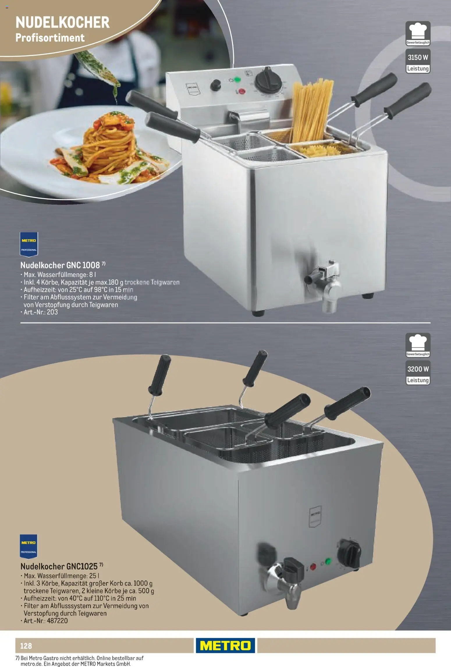 Metro Non Food Sortiment – gültig ab 15.06.2026 | Seite: 128 | Produkte: Korb