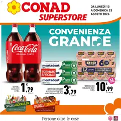 Anteprima del volantino Conad volantino Superstore Sicilia valido a partire dal 10/08/2026