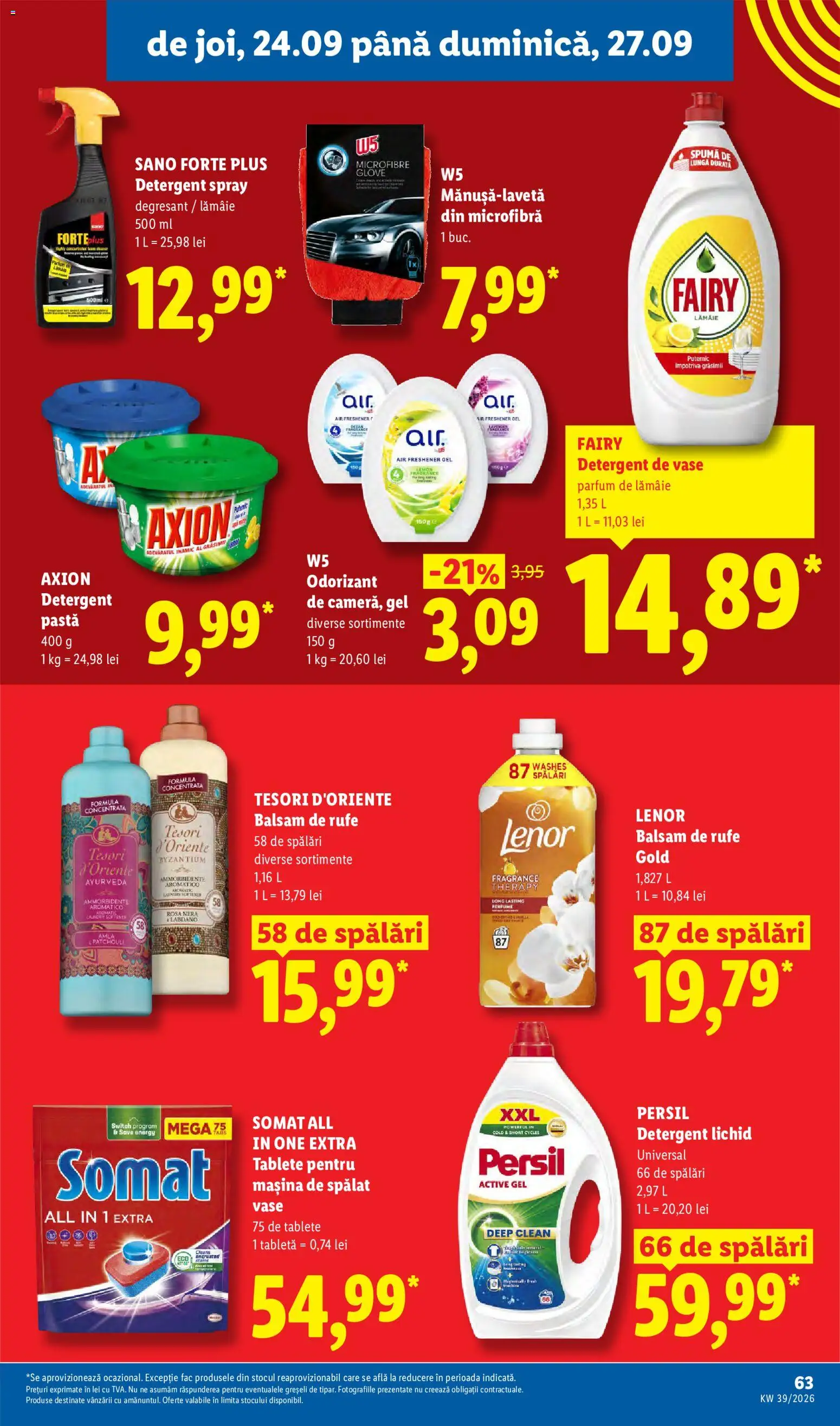 Noul catalog Lidl – valabil de la 21.09.2026 | Pagină: 63