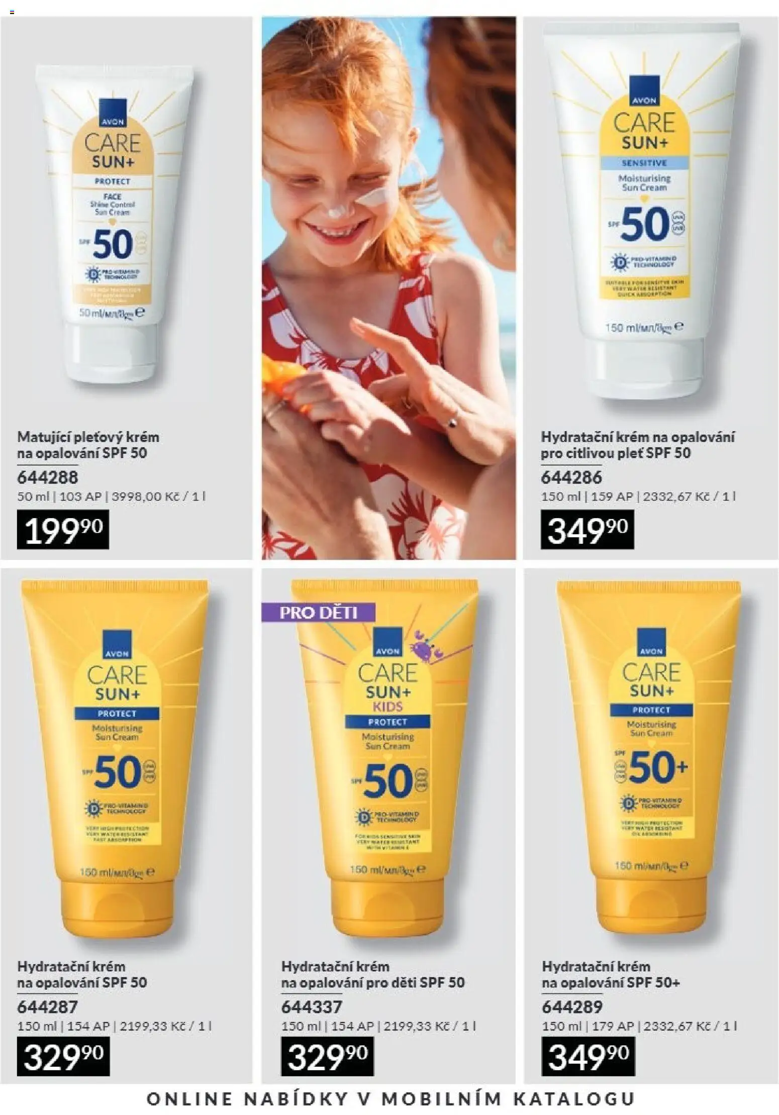 Avon Katalog 09/2026 od 01.09.2026 | Strana: 213 | Produkty: Krém, Hydratační krém, Krém na opalování