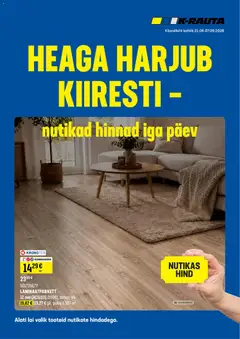 K-Rauta kliendilehe eelvaade alates 21.08.2026