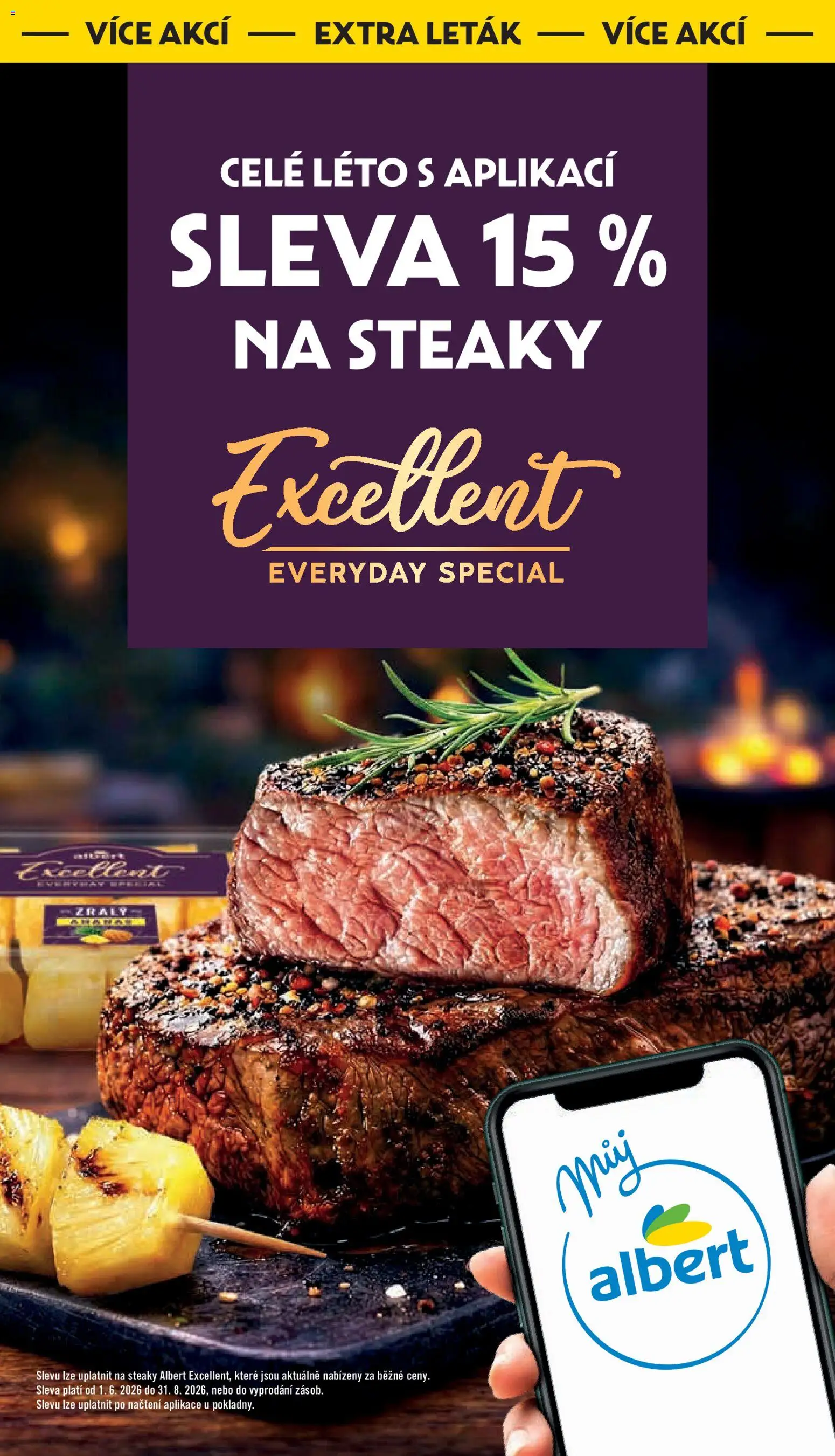 Albert leták - Hypermarket - Strakonice od 19.08.2026 | Strana: 56 | Produkty: Steak