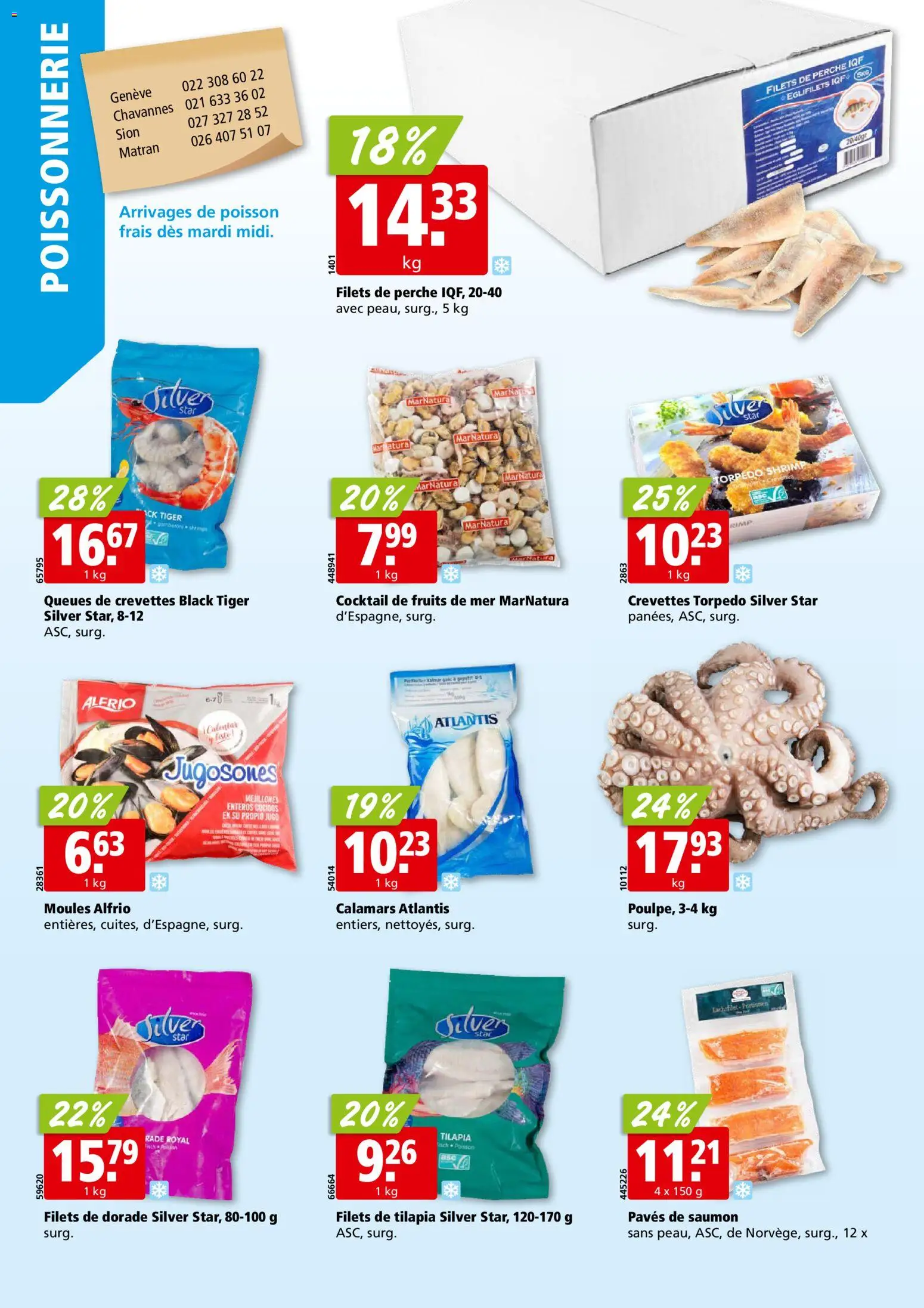 Aligro aktionen Chavannes, Matran, Genève, Sion – gültig ab 20.07.2026 | Seite: 4 | Produkte: Fisch
