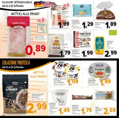 Anteprima del volantino Todis volantino Sicilia valido a partire dal 17/09/2026 | Pagina: 14 | Prodotti: Cereali, Spalla, Pancetta, Formaggio fuso