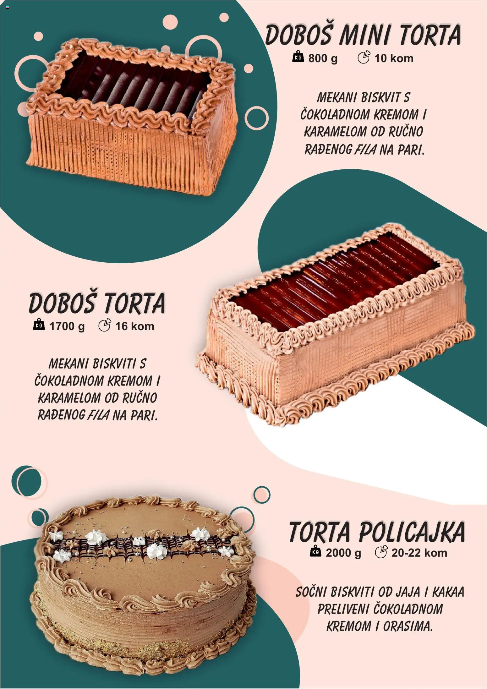 Boso katalog | vrijedi od 01.01.2026 | Stranica: 5 | Proizvodi: Jaja, Torta