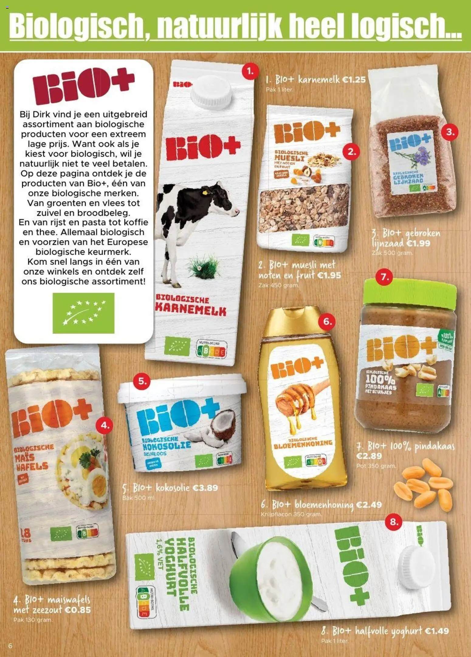 {H1} | Pagina: 2 | Producten: Rijst, Muesli, Wafels, Zeezout