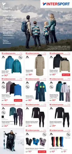 Intersport leták platný od 21.10.2026