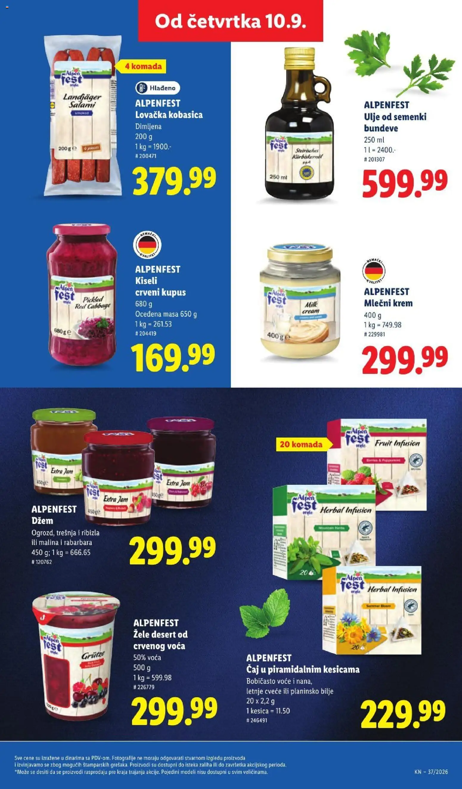 Lidl katalog - važi od 10.09.2026 | Strana: 49