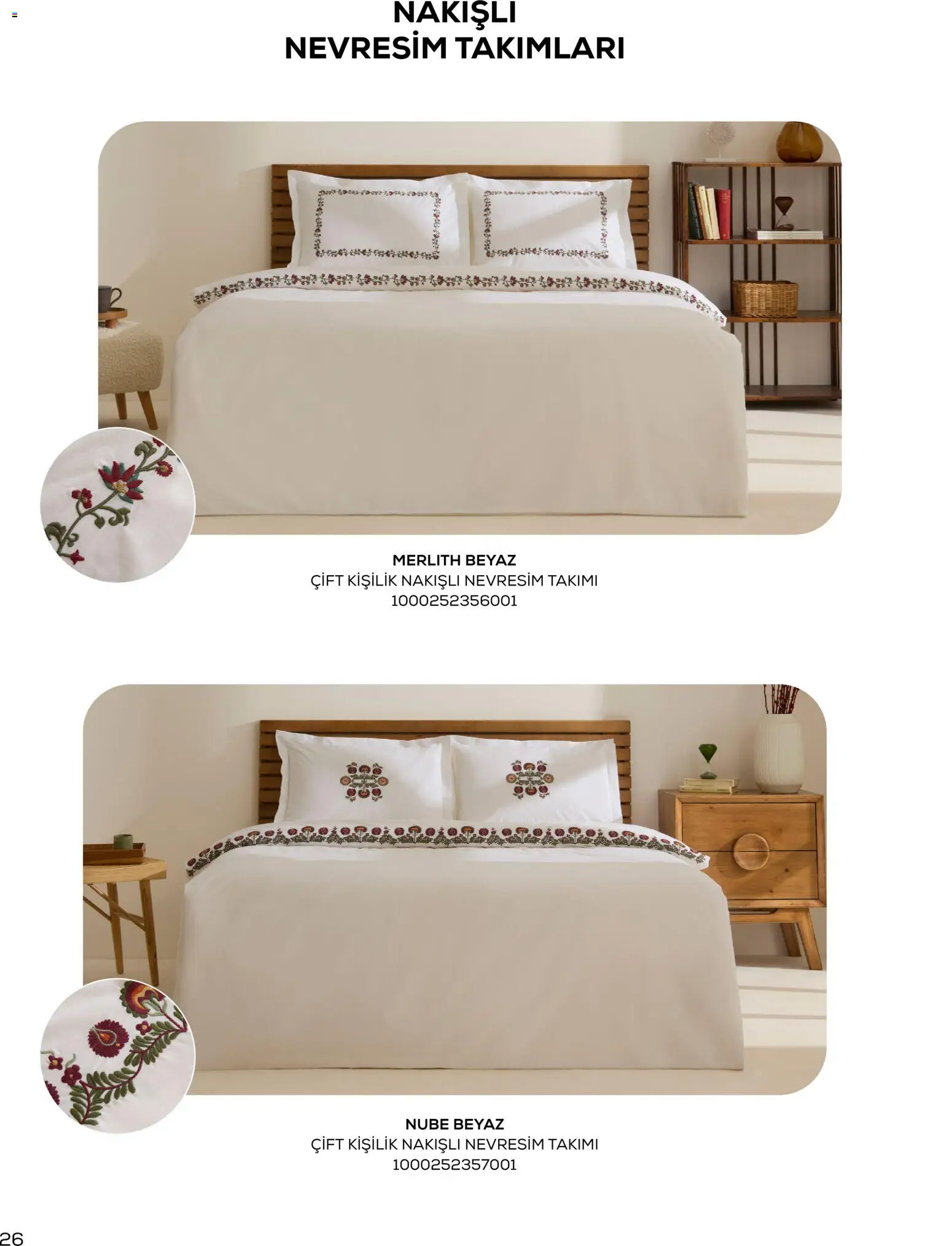 Karaca Home Katalog - 01.03.2026 tarihinden itibaren geçerlidir | Sayfa: 26 | Ürünler: Nevresim, Nevresim takımları