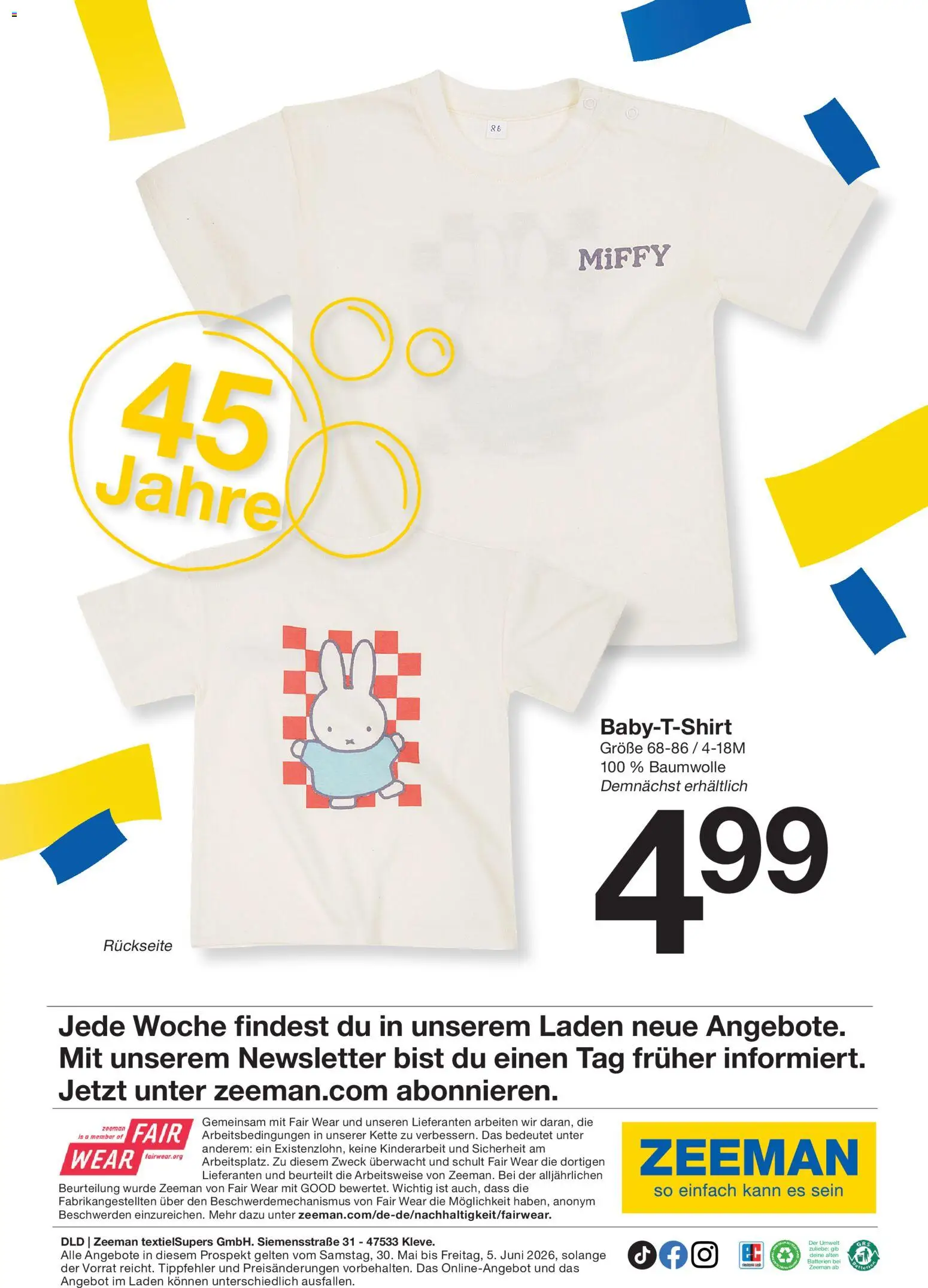 Zeeman Prospekt – gültig ab 30.05.2026 | Seite: 11