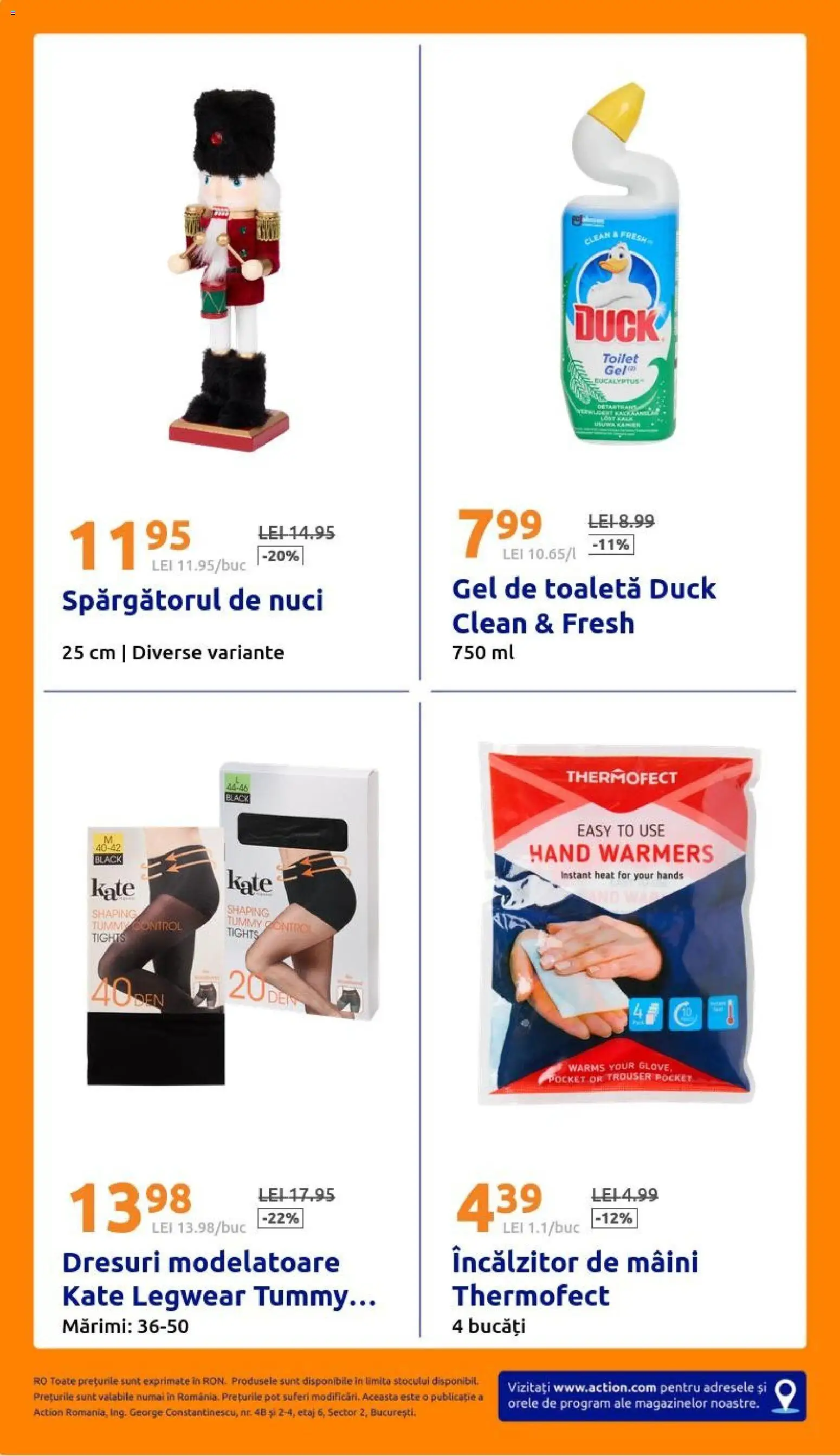 Noul catalog ACTION – valabil de la 28.10.2026 | Pagină: 20 | Produse: Clean, Toaletă, Nuci, Black