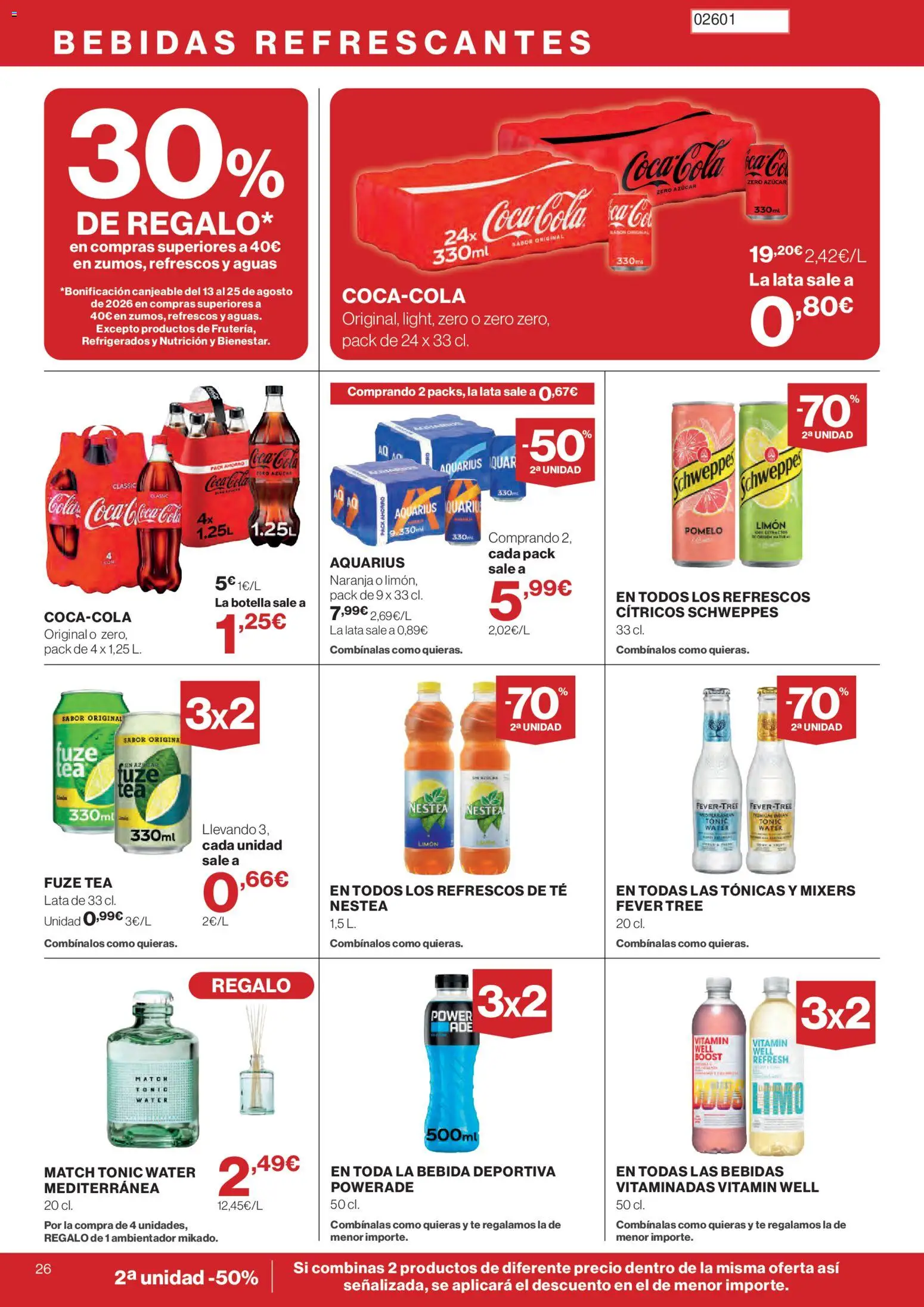 Hipercor catálogo │ válido desde el 30/07/2026 | Página: 26 | Productos: Té
