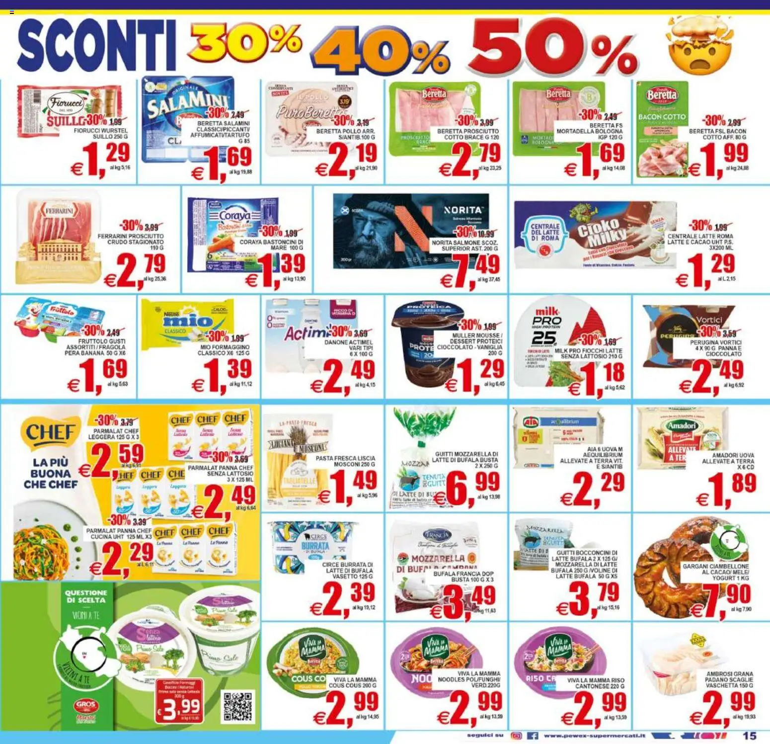 Volantino Pewex del 02/09/2026 | Pagina: 15 | Prodotti: Vaniglia, Panna, Latte, Senza lattosio