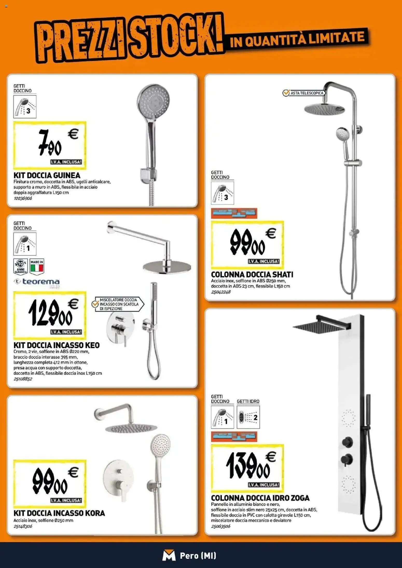 Volantino TECNOMAT del 29/10/2026 | Pagina: 3 | Prodotti: Acqua, Alluminio, Presa, Scatola