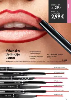 Katalog Oriflame 6 2026 - Pregled kataloga iz trgovine Oriflame, vrijedi od 22.04.2026 | Stranica: 49