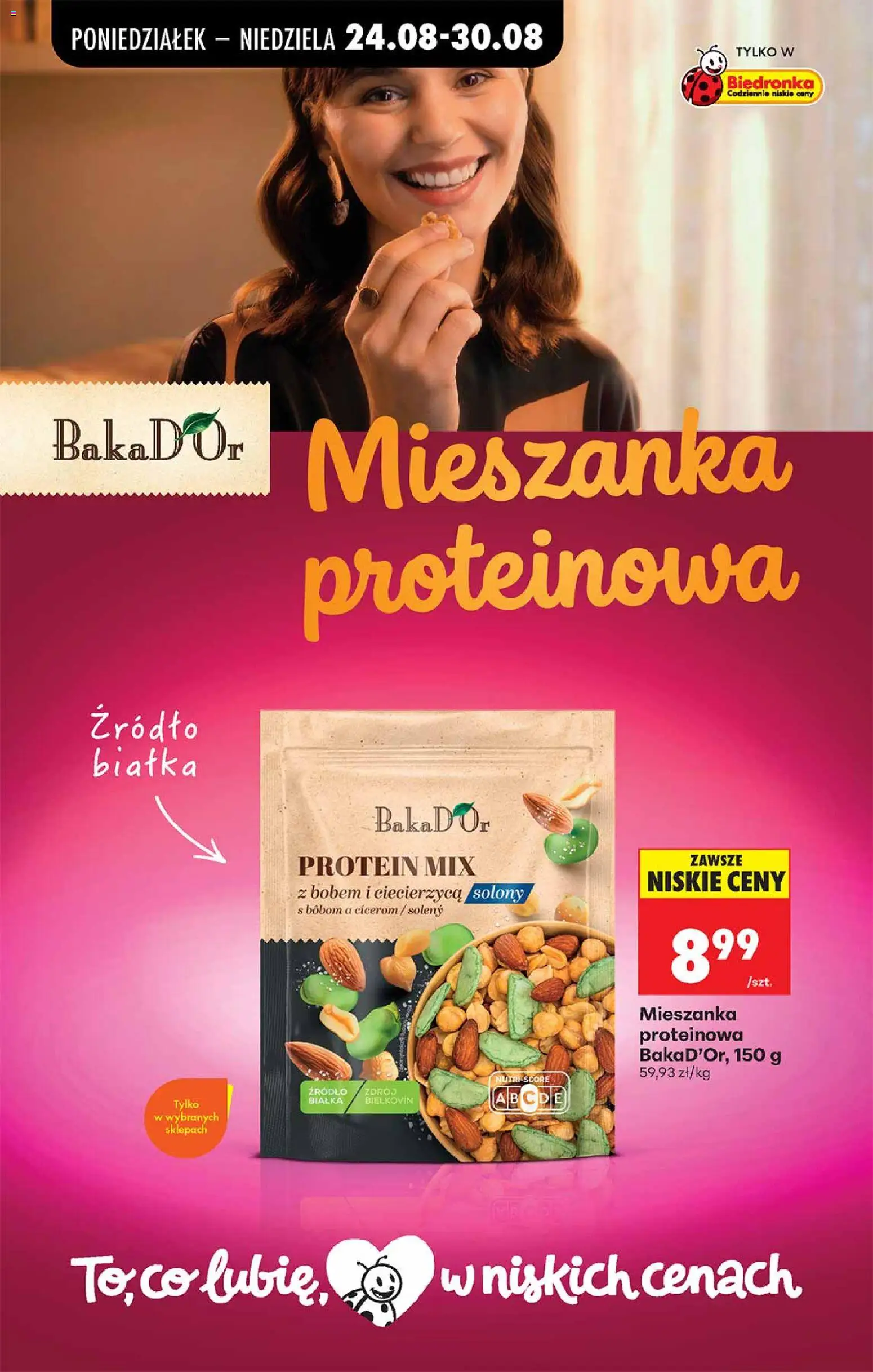 Biedronka Polsko leták od 24.08.2026 | Strana: 65 | Produkty: Protein