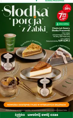 Pogląd oferty "Żabka gazetka" - ważna od 03.06.2026 | Strona: 81 | Produkty: Tiramisu, Ser, Brownie