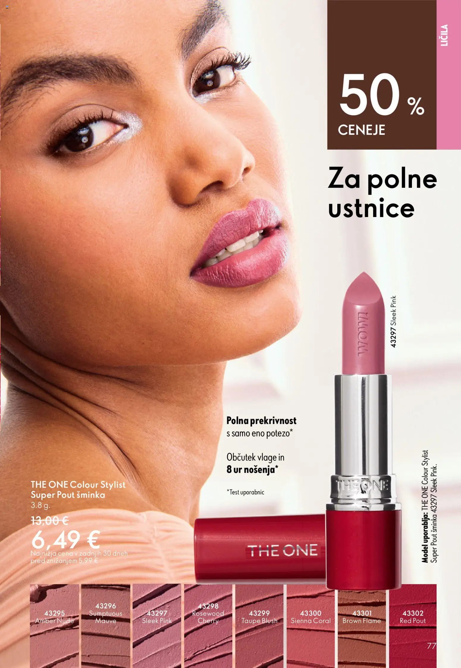 Novi Oriflame katalog ponudbe – veljaven od 03.06.2026 | Stran: 77 | Izdelki: Licila