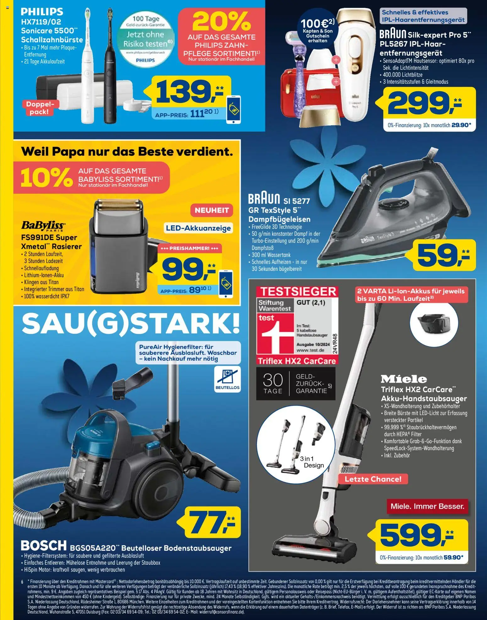 Euronics Das Technik-Upgrade im Frühjahr – gültig ab 09.05.2026 | Seite: 6 | Produkte: Bosch, Philips, Rasierer, Bürste