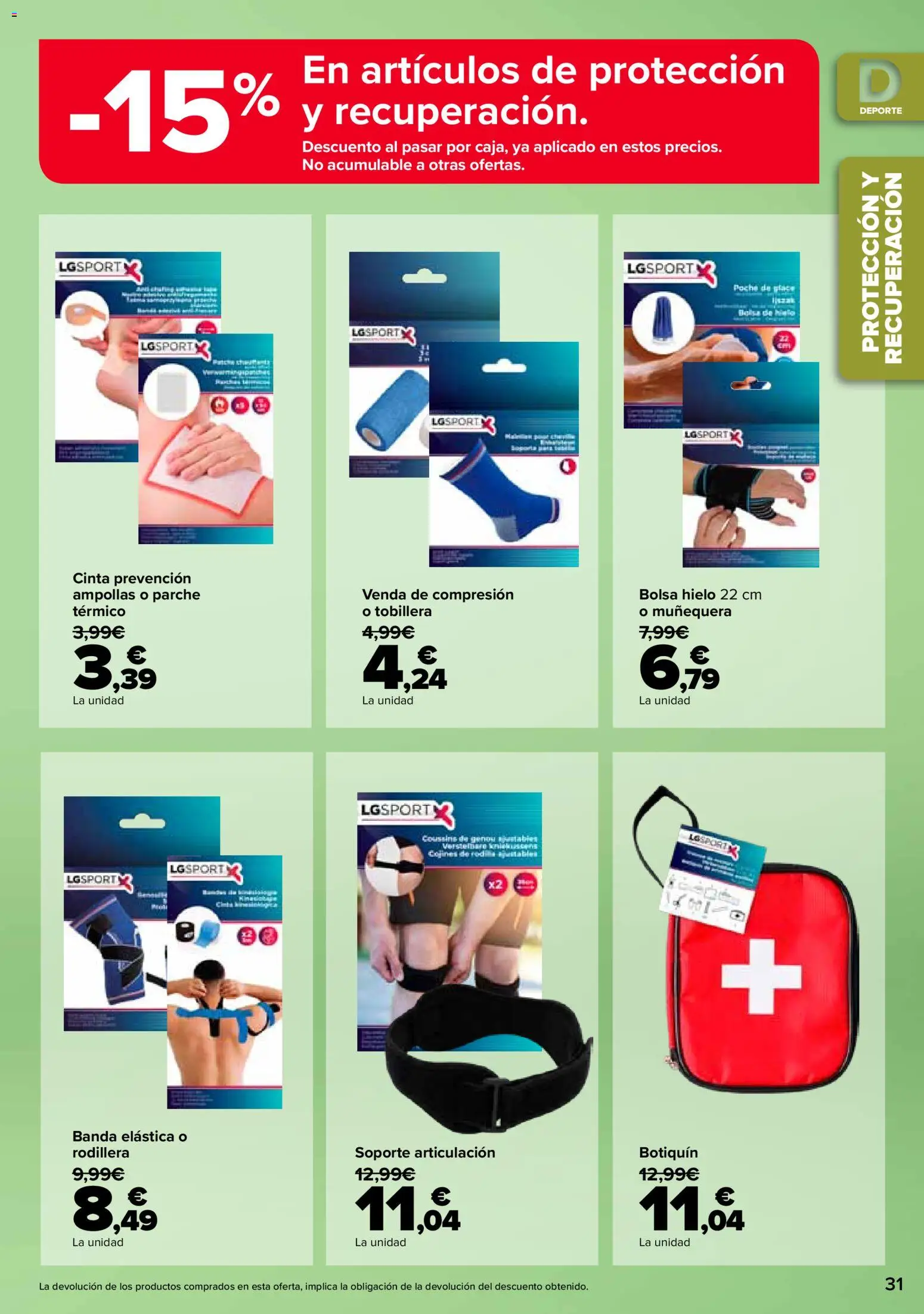 Carrefour Jeans │ válido desde el 27/08/2026 | Página: 31 | Productos: Hielo, Venda, Bolsa