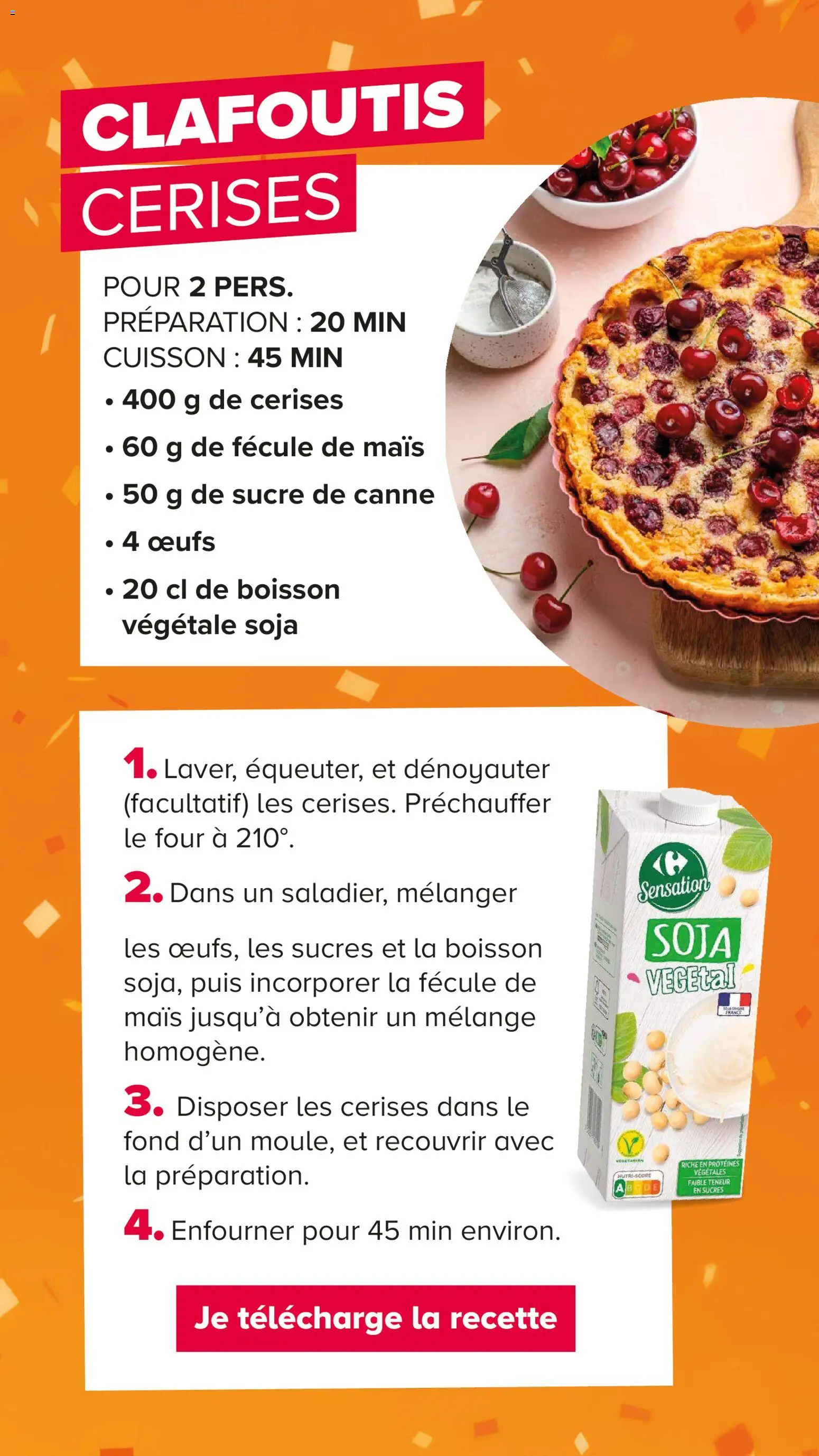 {H1} | Page: 18 | Produits: Four, Cerises, Mais, Sucre de canne