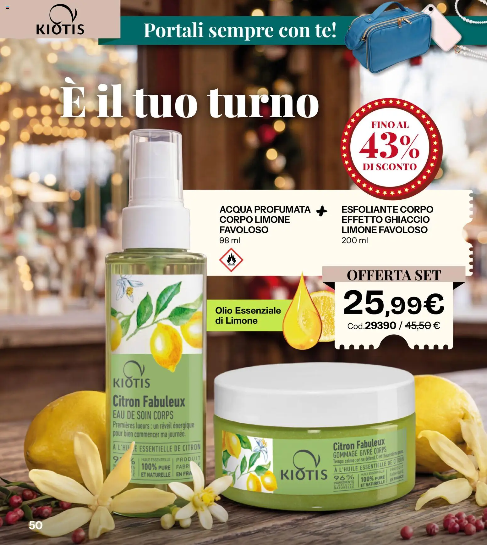 Volantino Stanhome del 27/10/2026 | Pagina: 50 | Prodotti: Tè, Acqua, Limone, Olio