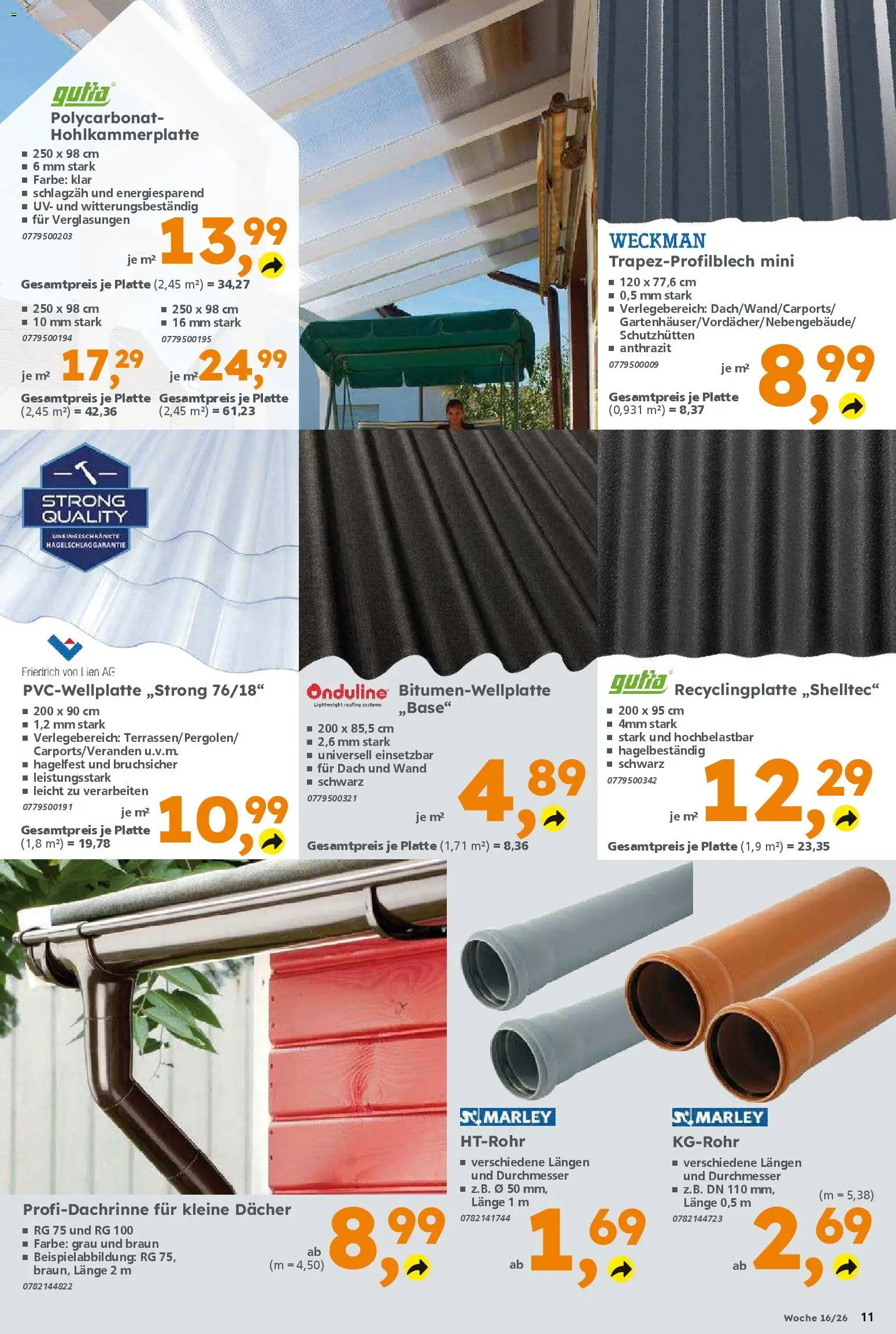 Globus Baumarkt Prospekt 	 – gültig ab 13.04.2026 | Seite: 11