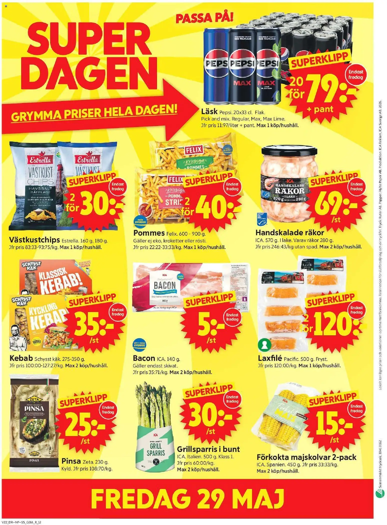 ICA Supermarket reklamblad aktuell från 25.05.2026 | Sida: 14